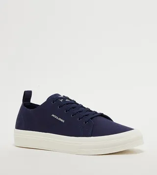 Lace Up Canvas Sneakers