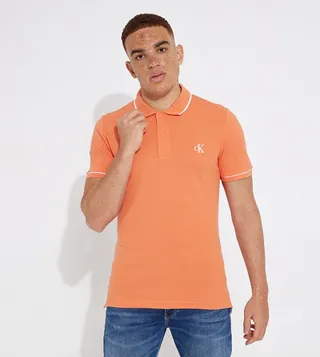 Contrast Tipping Polo T-Shirt 