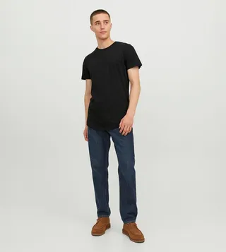 Solid Crew Neck T-Shirt