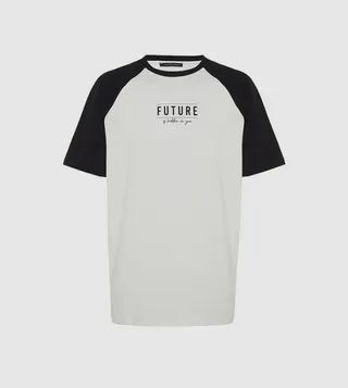Printed Raglan Sleeves T-Shirt