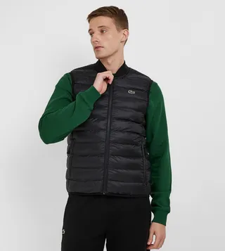 Zippered Puffer Gilet