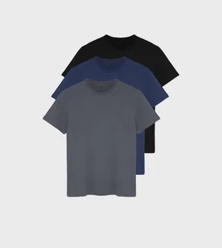 Pack of 3 Solid Short Sleeves T-Shirt
