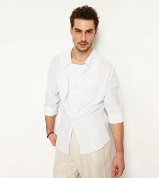 Solid Long Sleeves Shirt