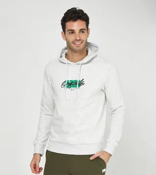 Printed Long Sleeves Hoodie