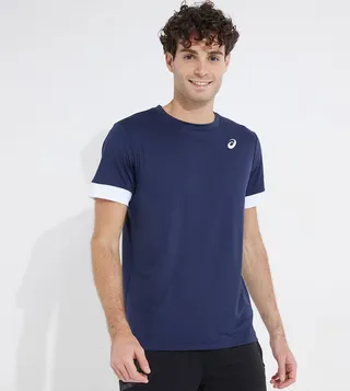 Logo Detail Court Short Sleeves T-Shirt