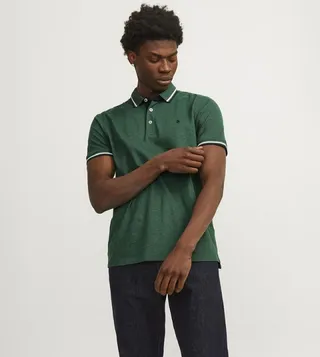 Logo Embroidered Short Sleeves Polo T-Shirt