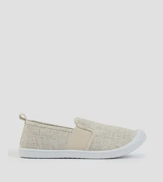 Solid Slip-On Shoes