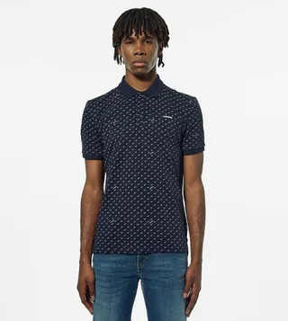 All Over Printed Polo T-Shirt