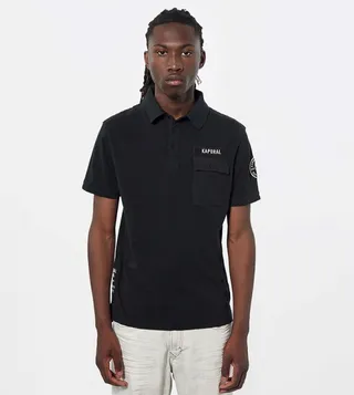 Logo Detail Short Sleeves Polo T-Shirt