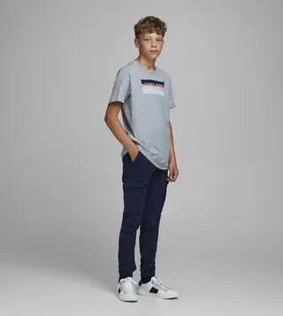 Elastic Waist Cargo Joggers