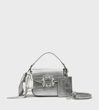 Textured Convertible Handheld Bag