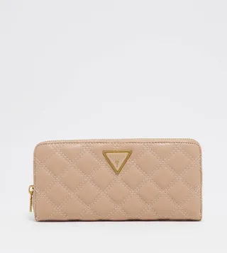 GIULLY Quilted Long Wallet