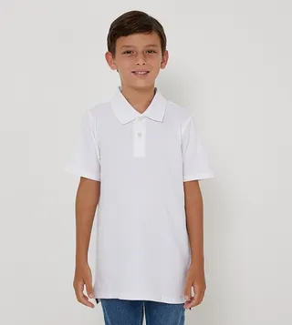 Logo Embroidered Short Sleeves Polo T-Shirt