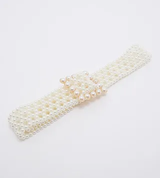 GERIHAR Pearl Beaded Belt