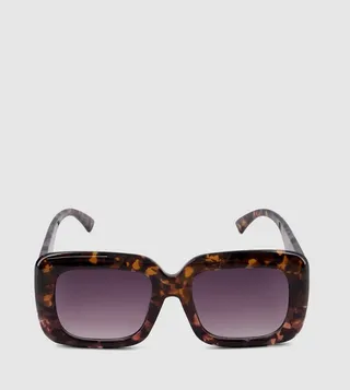 GIGI Patterned Oversized Sunglasses