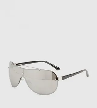 Oversized Visor Sunglasses