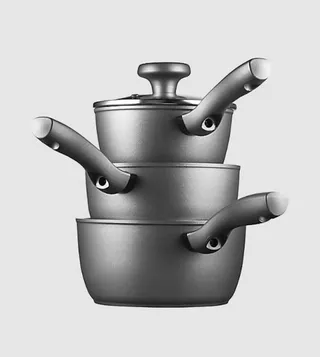 Earth Pan 3Pc Saucepan Set