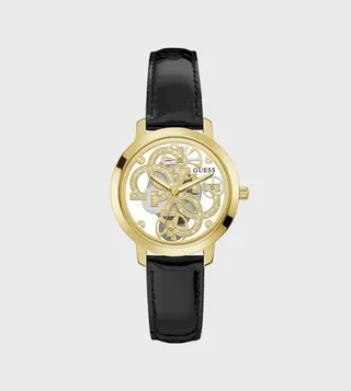 Quattro Clear Quartz Analog Watch, 36mm
