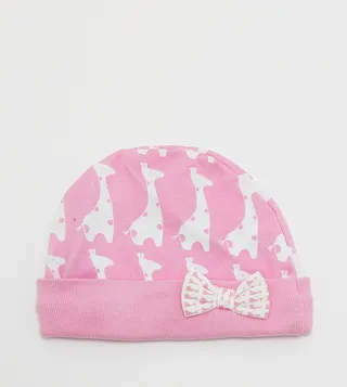 Giraffe Printed Beanie