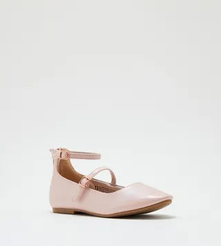 Shimmer Ankle Ballet Ballerinas