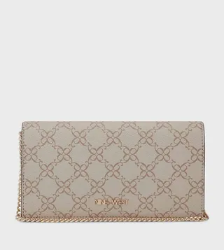 LENNA Patterned Chain Handle Crossbody Bag
