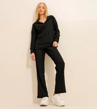 Long Sleeves Top and Bottom Set