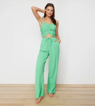 Strappy Top and Trouser Set