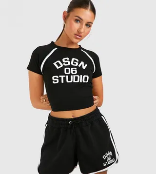 Dsgn Studio Piping Detail Co-Ord Set