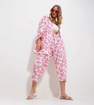 Printed Woven Co-Ord Set