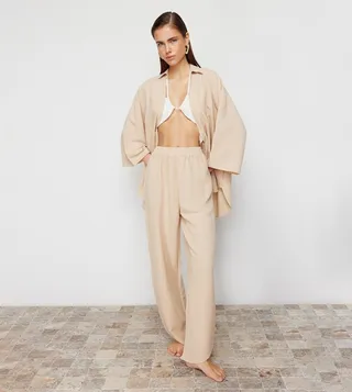 Tie-Down Shirt and Trouser Set