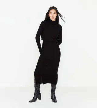 Solid Knitted Co-ord Set