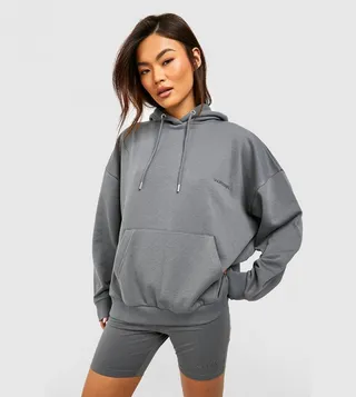 Dsgn Studio Oversized Hoodie and Cycling Short Set