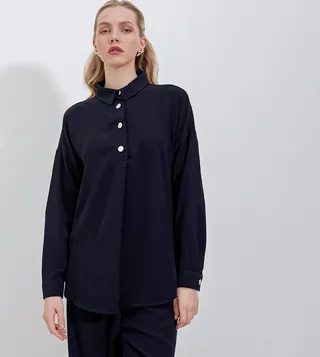 Solid Long Sleeves Co-Ord Set