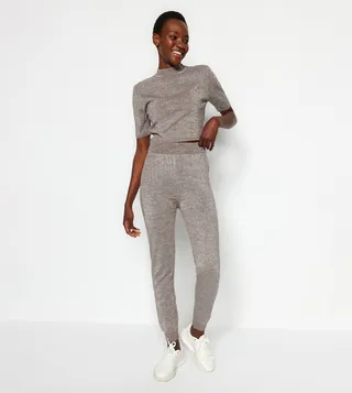 Solid Short Sleeves Co-Ord Set