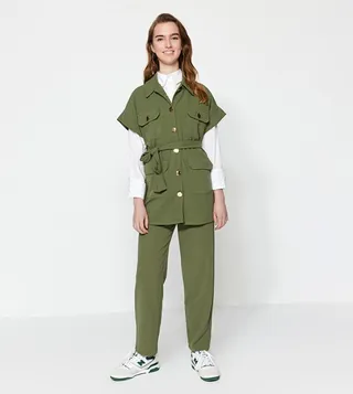 Cargo Shirt and Trouser Set