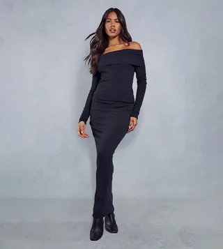 Ribbed Bardot Co-Ord Set