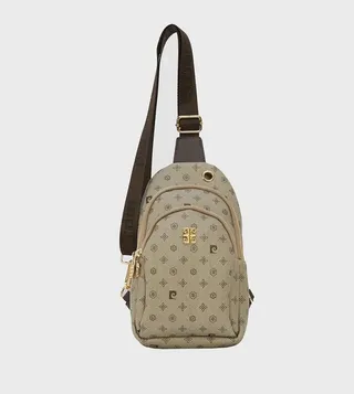 Patterned Crossbody Backpack
