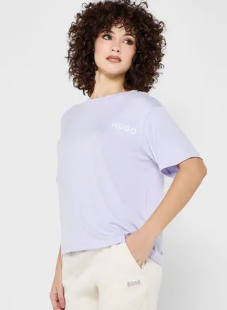 Round Neck Logo T-Shirt