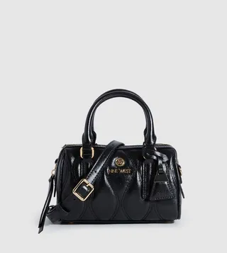 FOSTER Quilted Logo Detail Bag