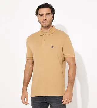 Logo Embroidered Short Sleeves Polo T-Shirt