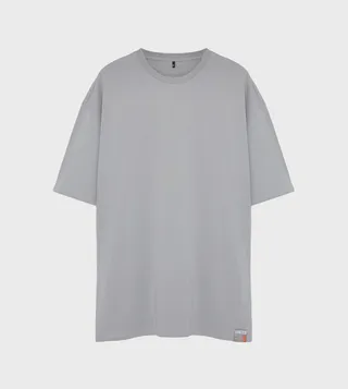 Plus & Tall Solid Oversized T-Shirt