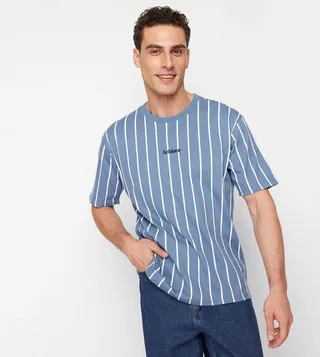 Printed Crew Neck T-Shirt