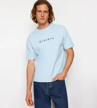 Printed Crew Neck T-Shirt