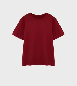 Plus & Tall Solid Crew Neck T-Shirt