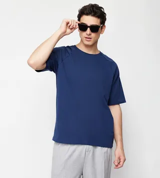 Solid Oversized T-Shirt