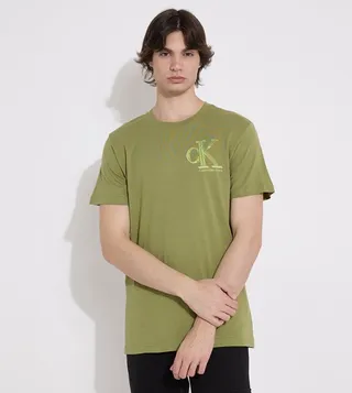 Logo Printed Crew Neck T-Shirt