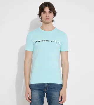 Logo Printed Crew Neck T-Shirt