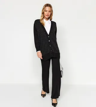Cardigan and Bottom Set