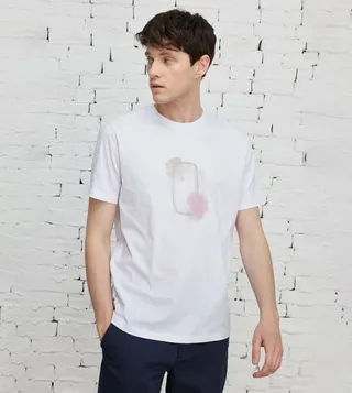 Printed Crewneck T-Shirt