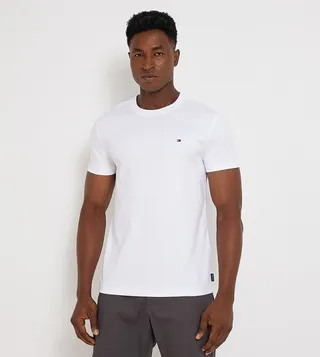 Logo Detail Crew Neck T-Shirt